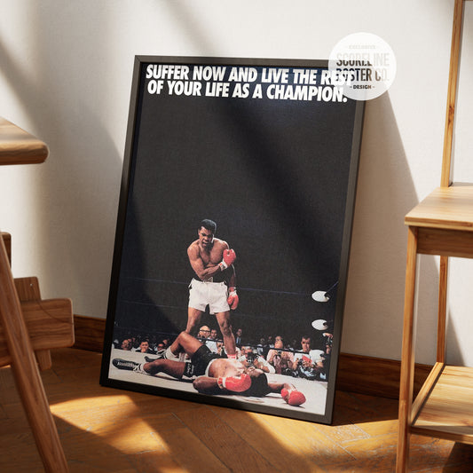 Muhammad Ali 'Suffer' Poster