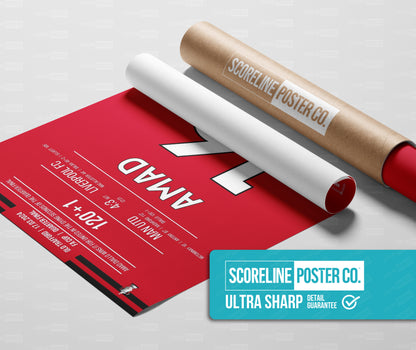 Amad Diallo Shirt Poster