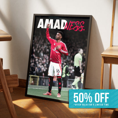 Amad Diallo 'Amadness' Poster