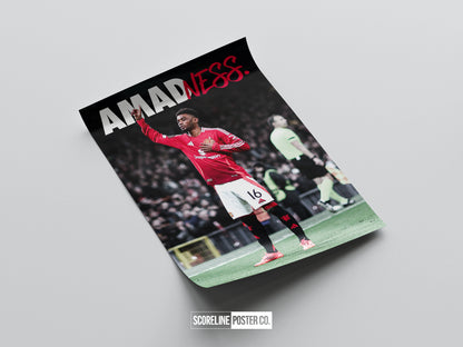 Amad Diallo 'Amadness' Poster