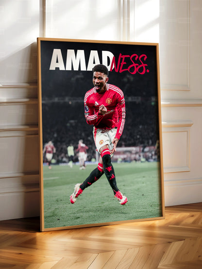 Amad Diallo 'Amadness' Poster