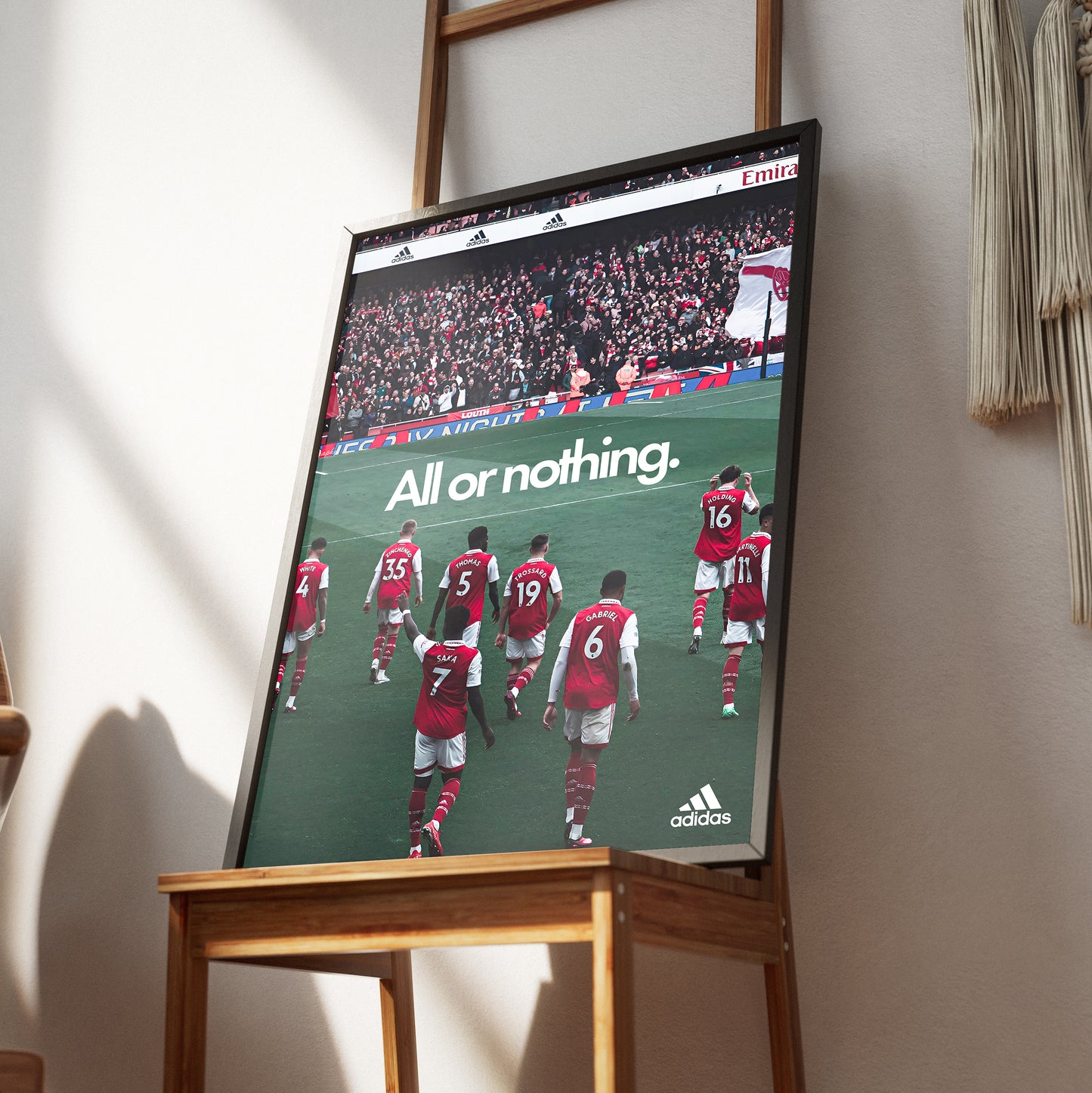 Arsenal 'All Or Nothing' Poster