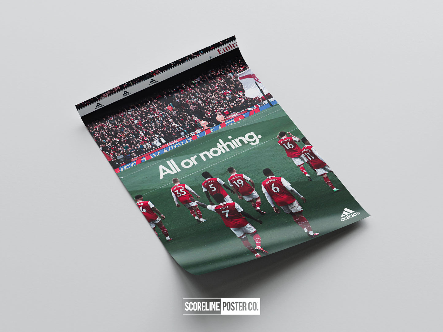 Arsenal 'All Or Nothing' Poster