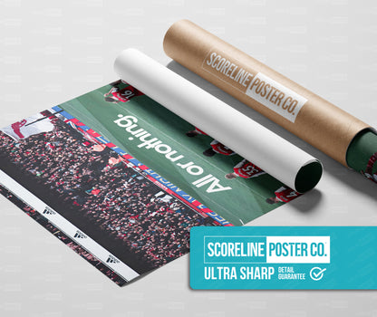 Arsenal 'All Or Nothing' Poster