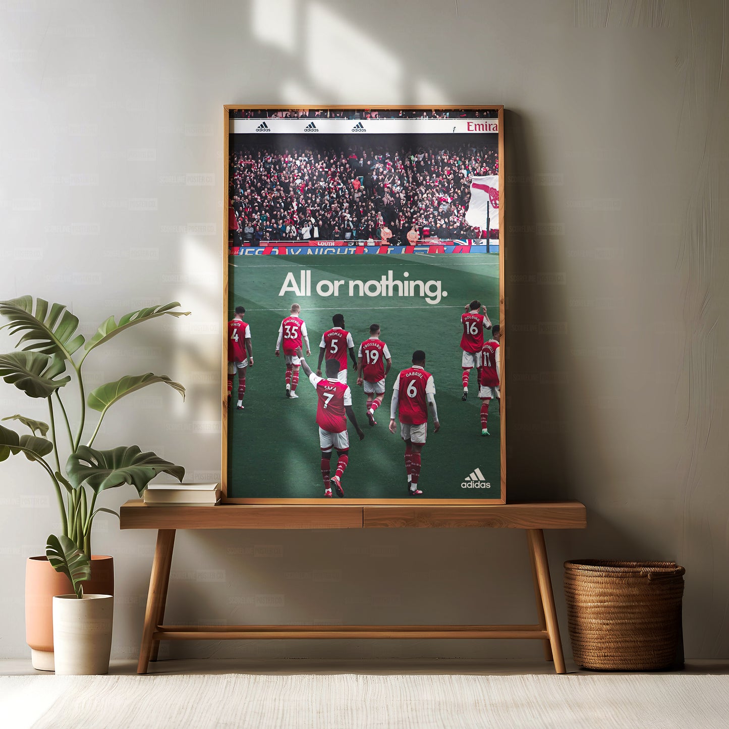 Arsenal 'All Or Nothing' Poster