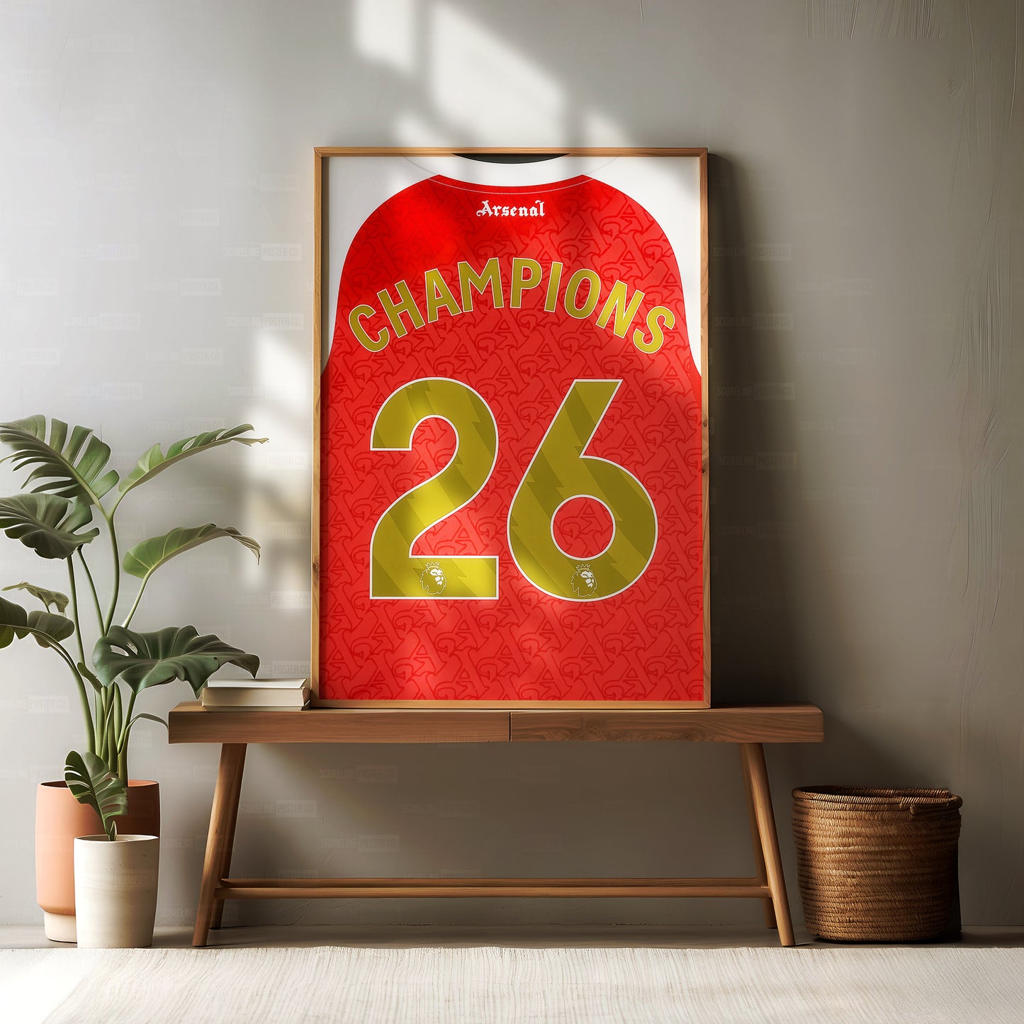 Arsenal Champions Shirt Poster