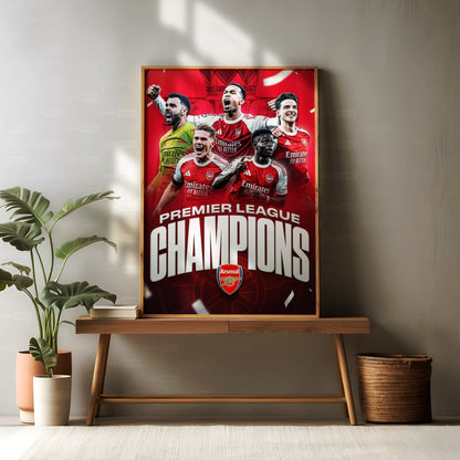Arsenal 'Premier League Champions' Poster