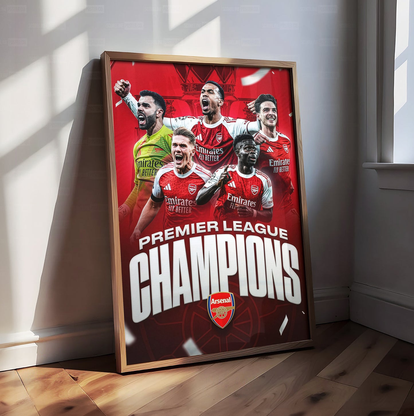 Arsenal 'Premier League Champions' Poster