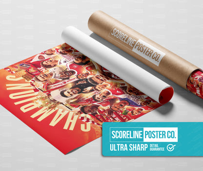 Arsenal 'Premier League Champions' Poster