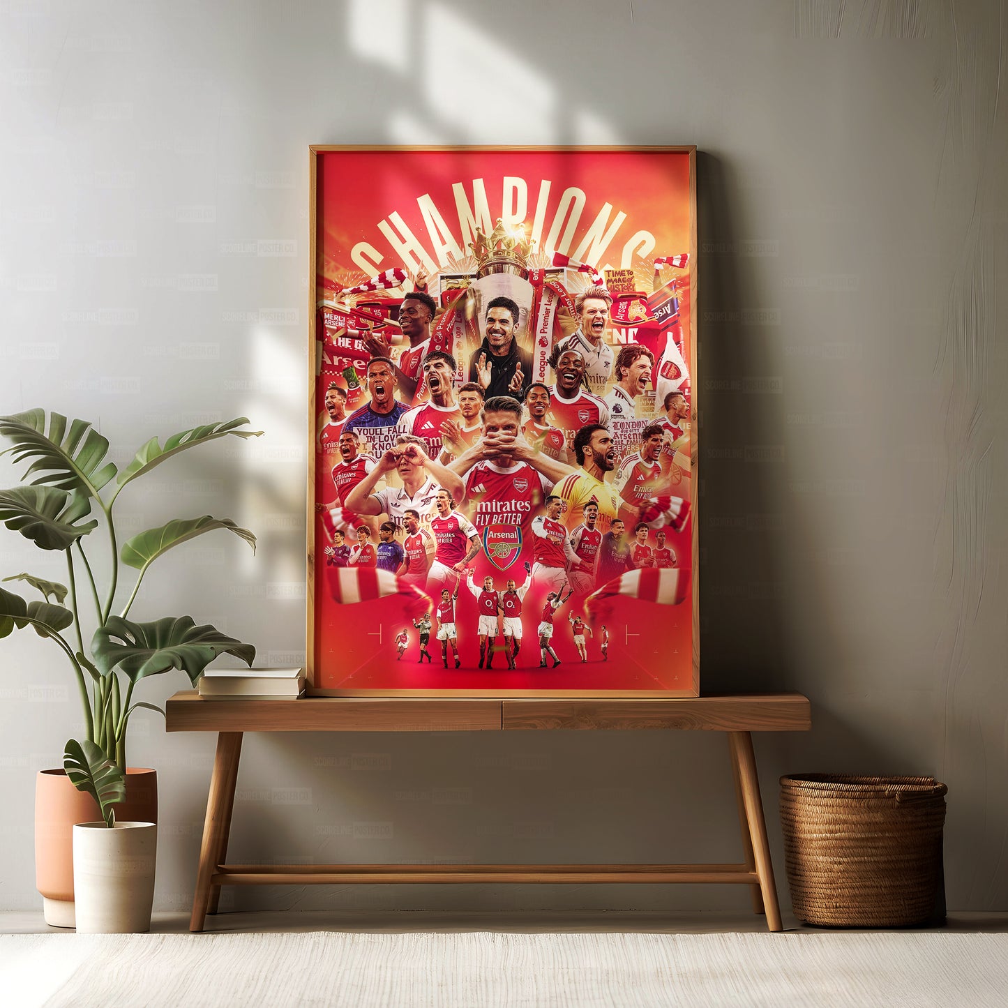 Arsenal 'Premier League Champions' Poster