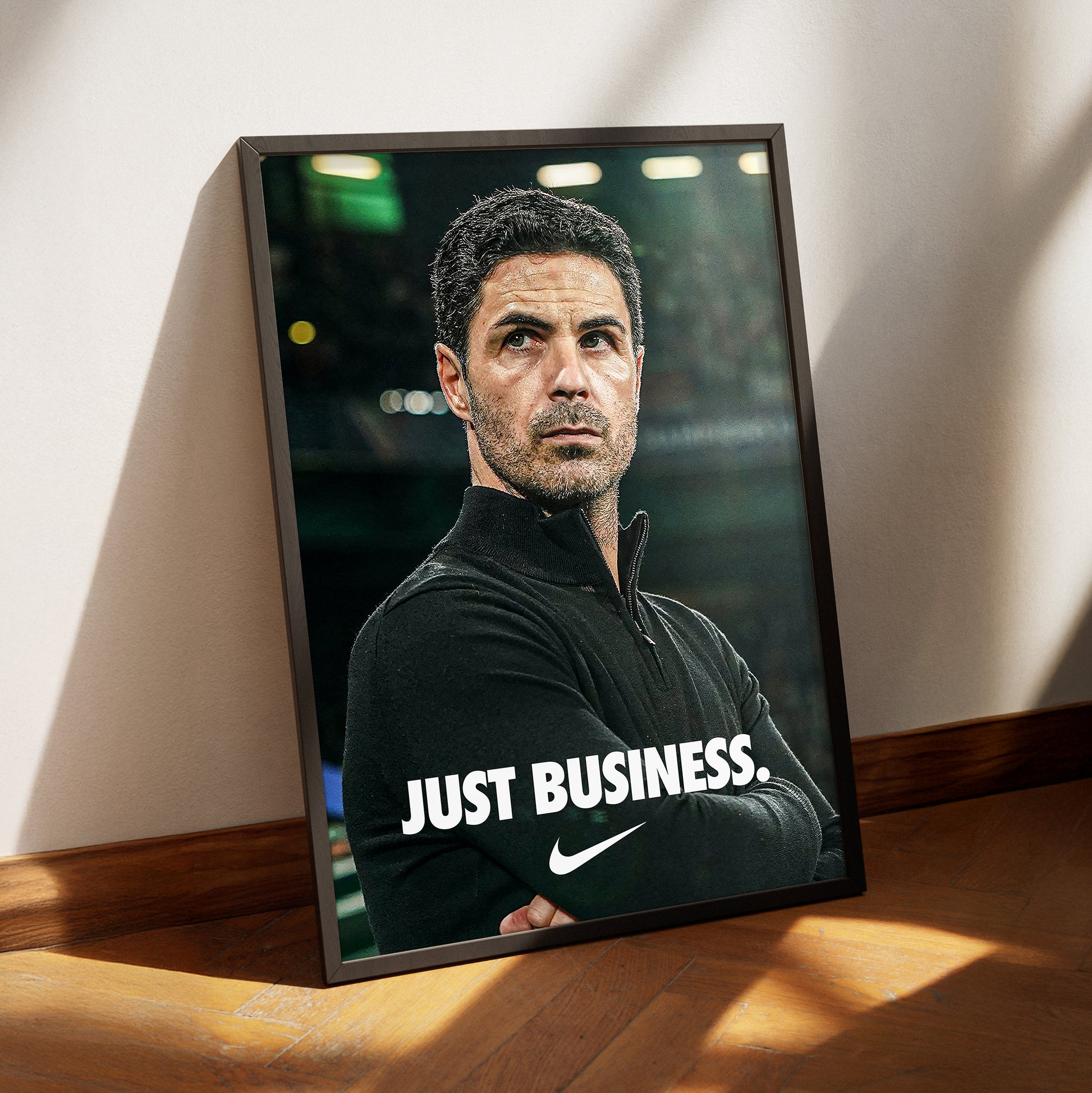 Mikel Arteta 'Just Business' Poster