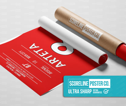 Mikel Arteta Shirt Poster