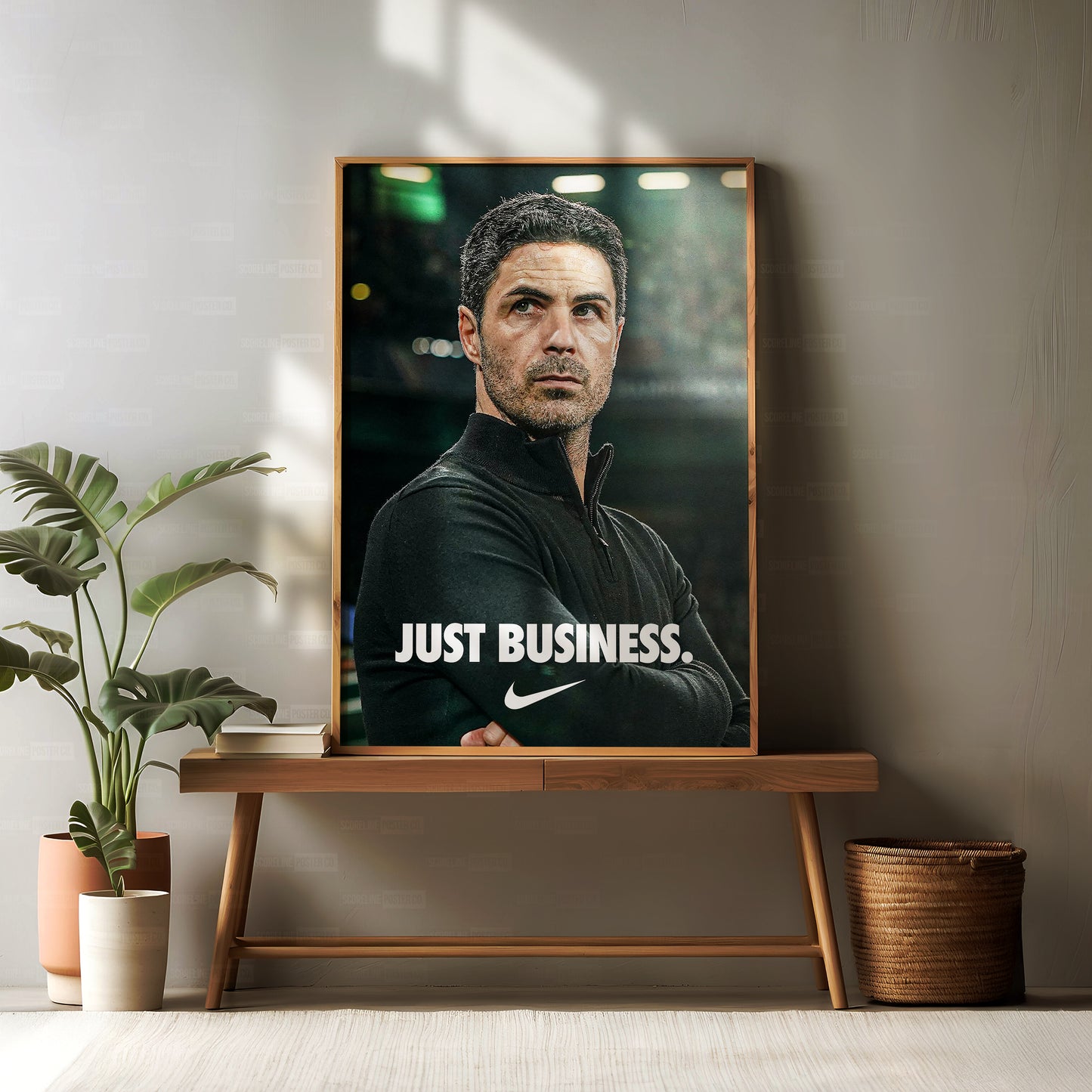 Mikel Arteta 'Just Business' Poster