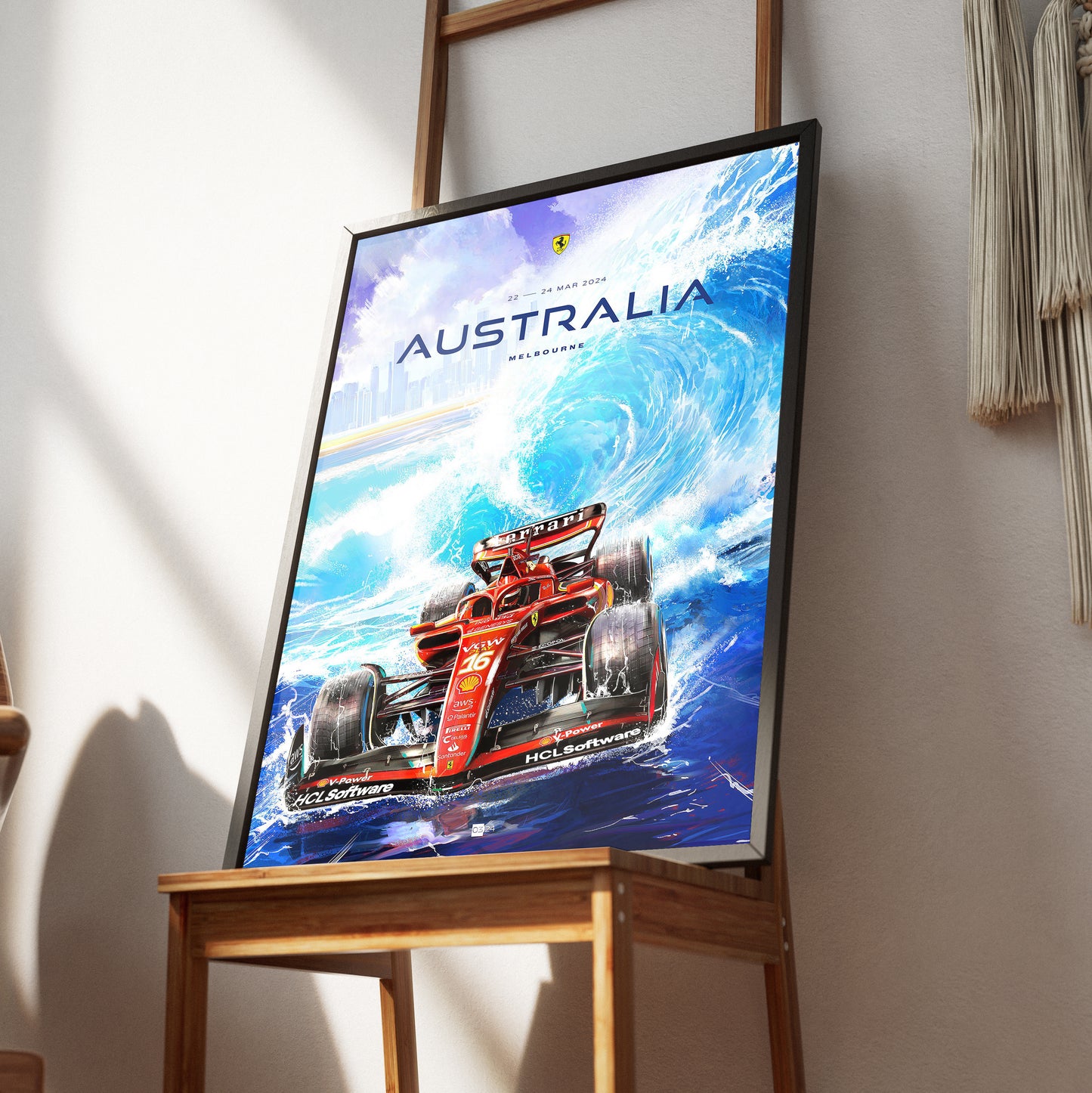 Australia Grand Prix 2024 F1 Poster