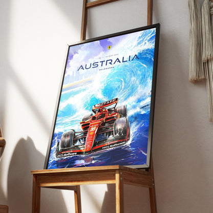 Australia Grand Prix 2024 F1 Poster