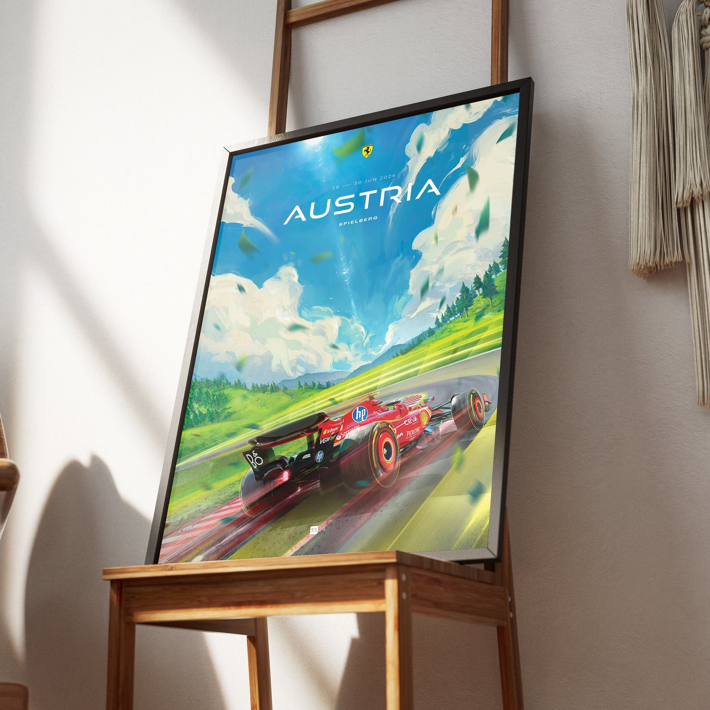 Austrian Grand Prix 2024 F1 Poster