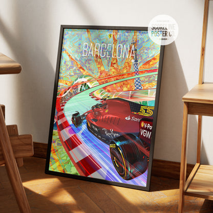 Spanish Grand Prix 2023 F1 Poster