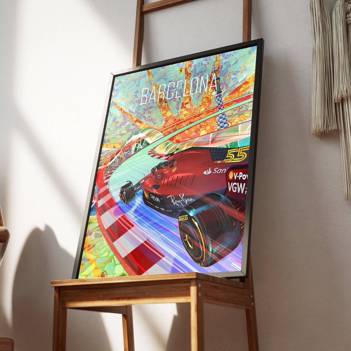 Spanish Grand Prix 2023 F1 Poster
