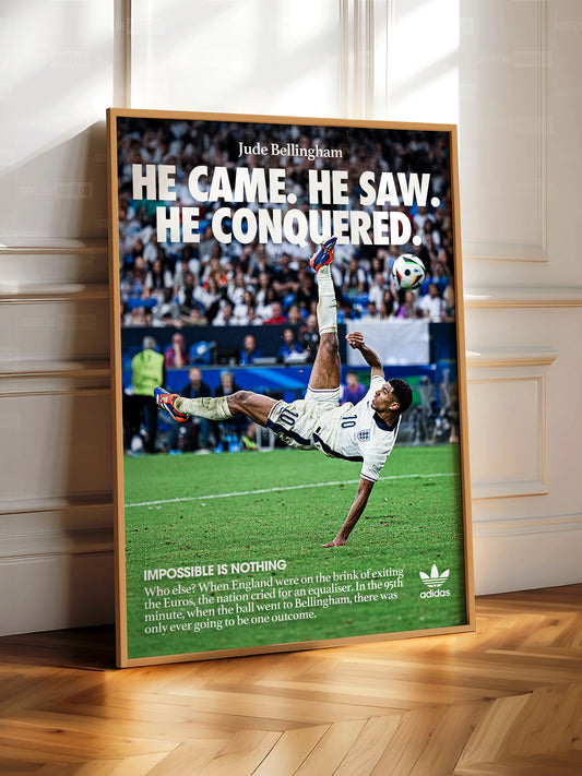 Jude Bellingham 'Conquered' Poster