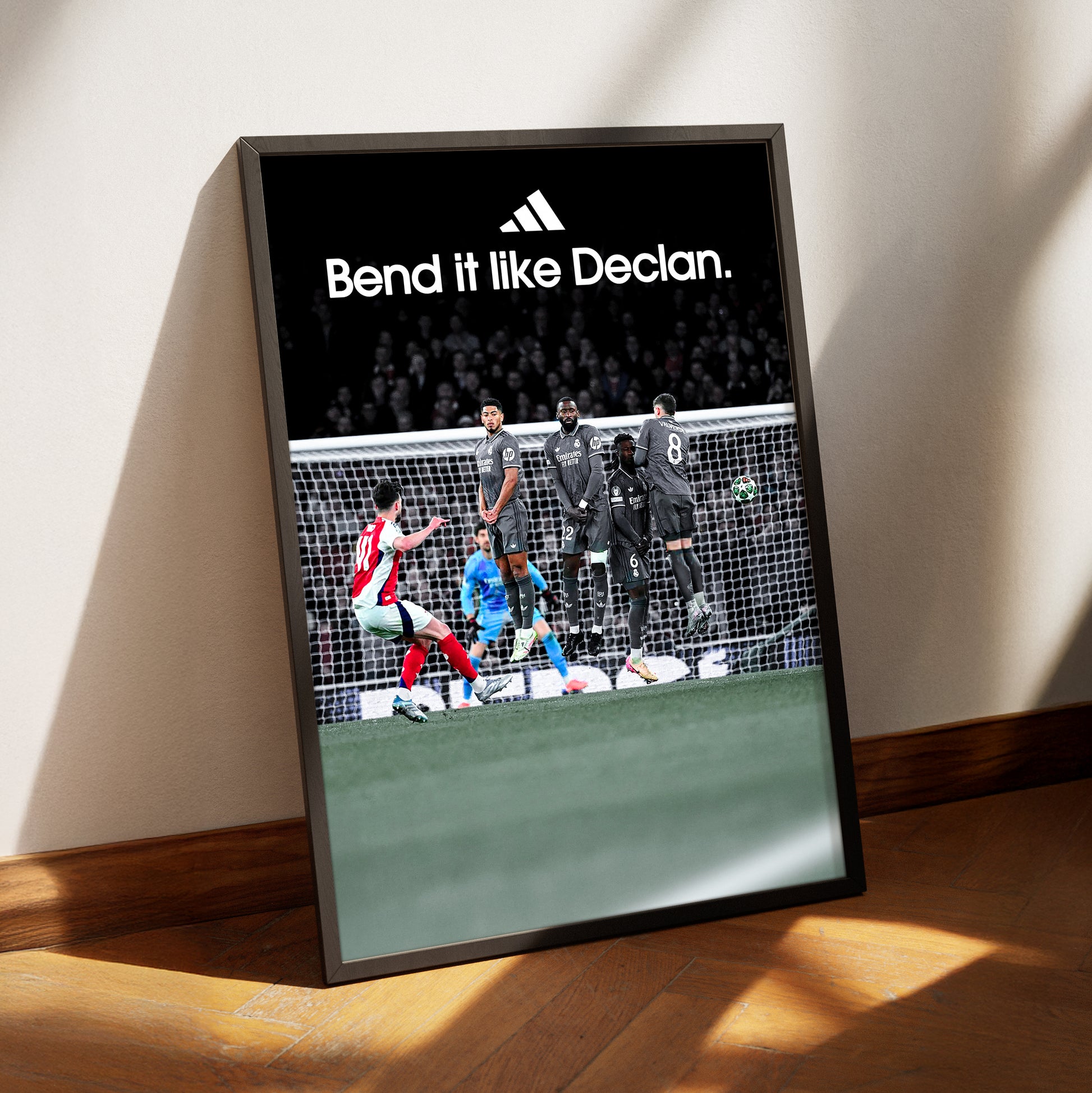 Declan Rice 'Bend It Like Declan' Poster