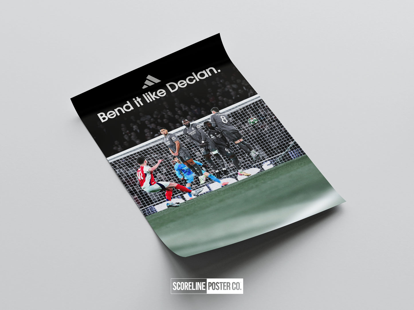 Declan Rice 'Bend It Like Declan' Poster