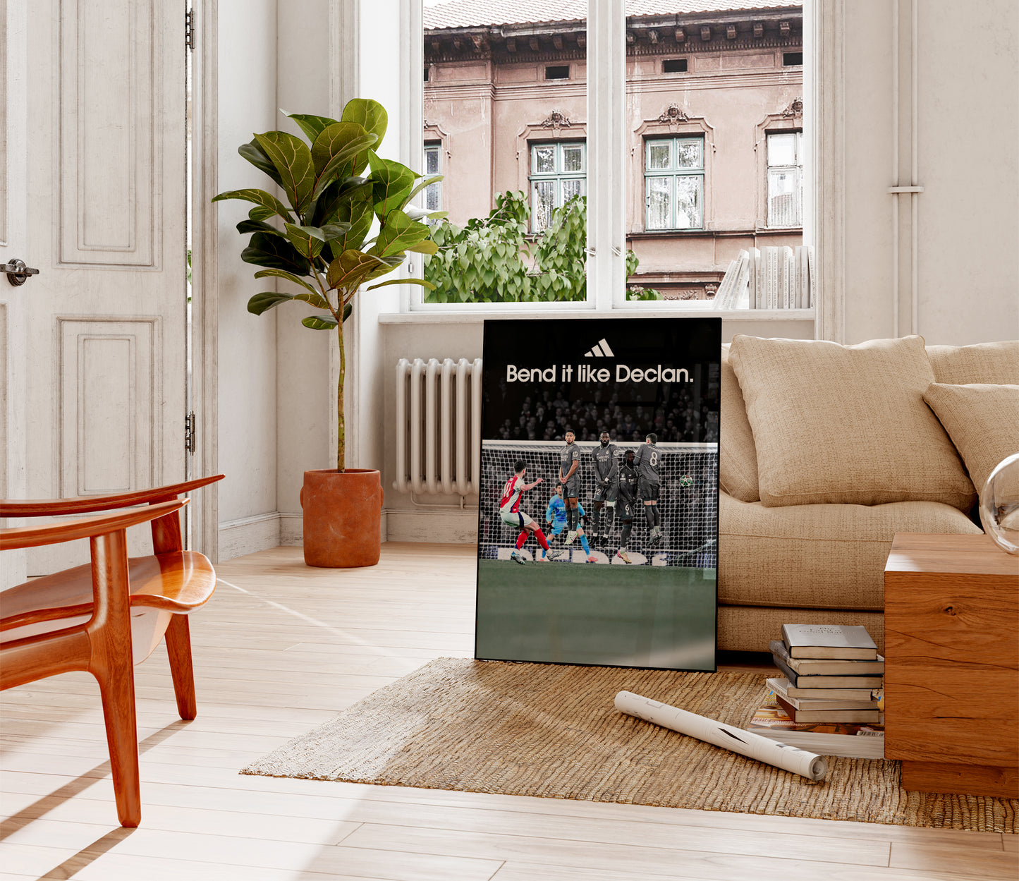 Declan Rice 'Bend It Like Declan' Poster