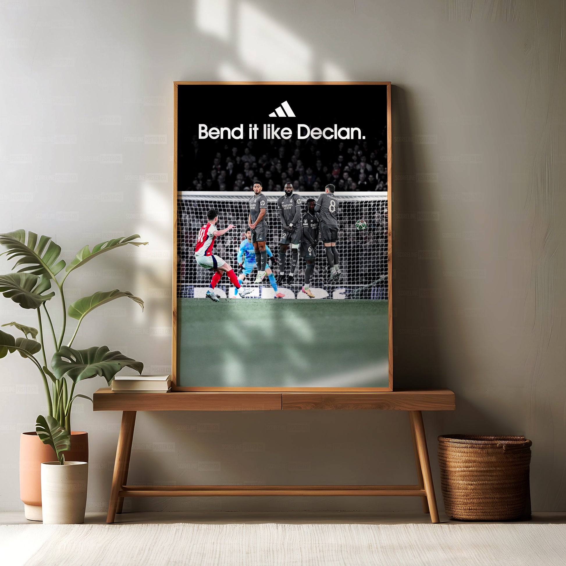 Declan Rice 'Bend It Like Declan' Poster