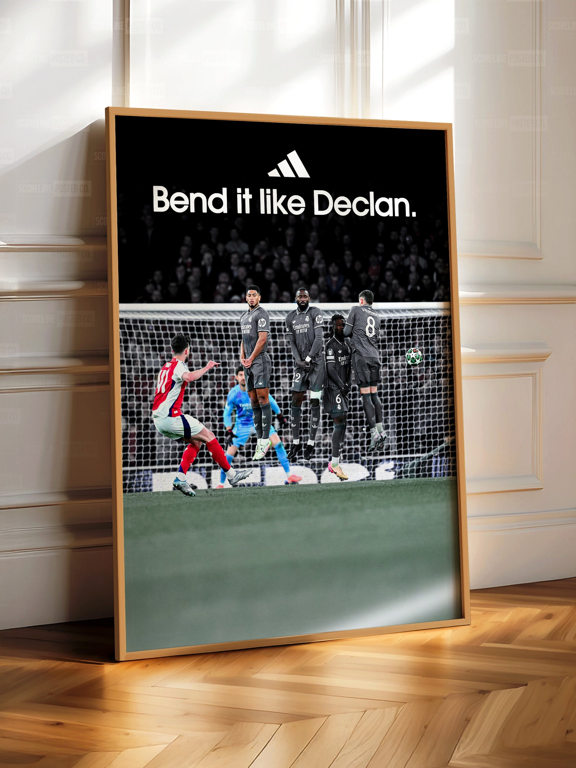 Declan Rice 'Bend It Like Declan' Poster