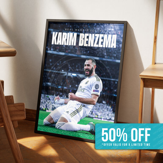 Karim Benzema 'Legend' Poster