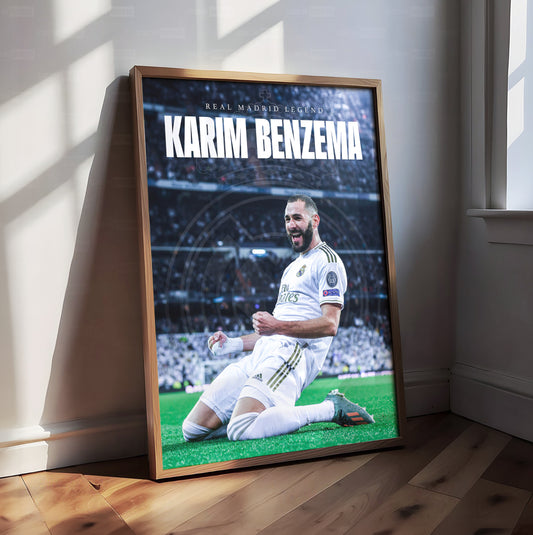 Karim Benzema 'Legend' Poster