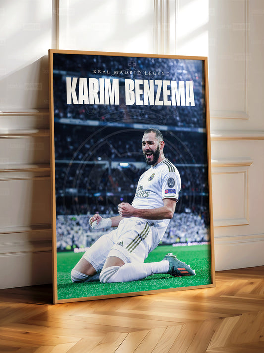 Karim Benzema 'Legend' Poster