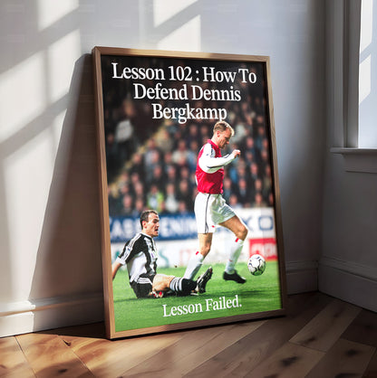 Dennis Begkamp 'Lesson Failed' Poster