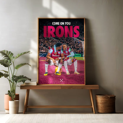 West Ham United 'COYI' Poster