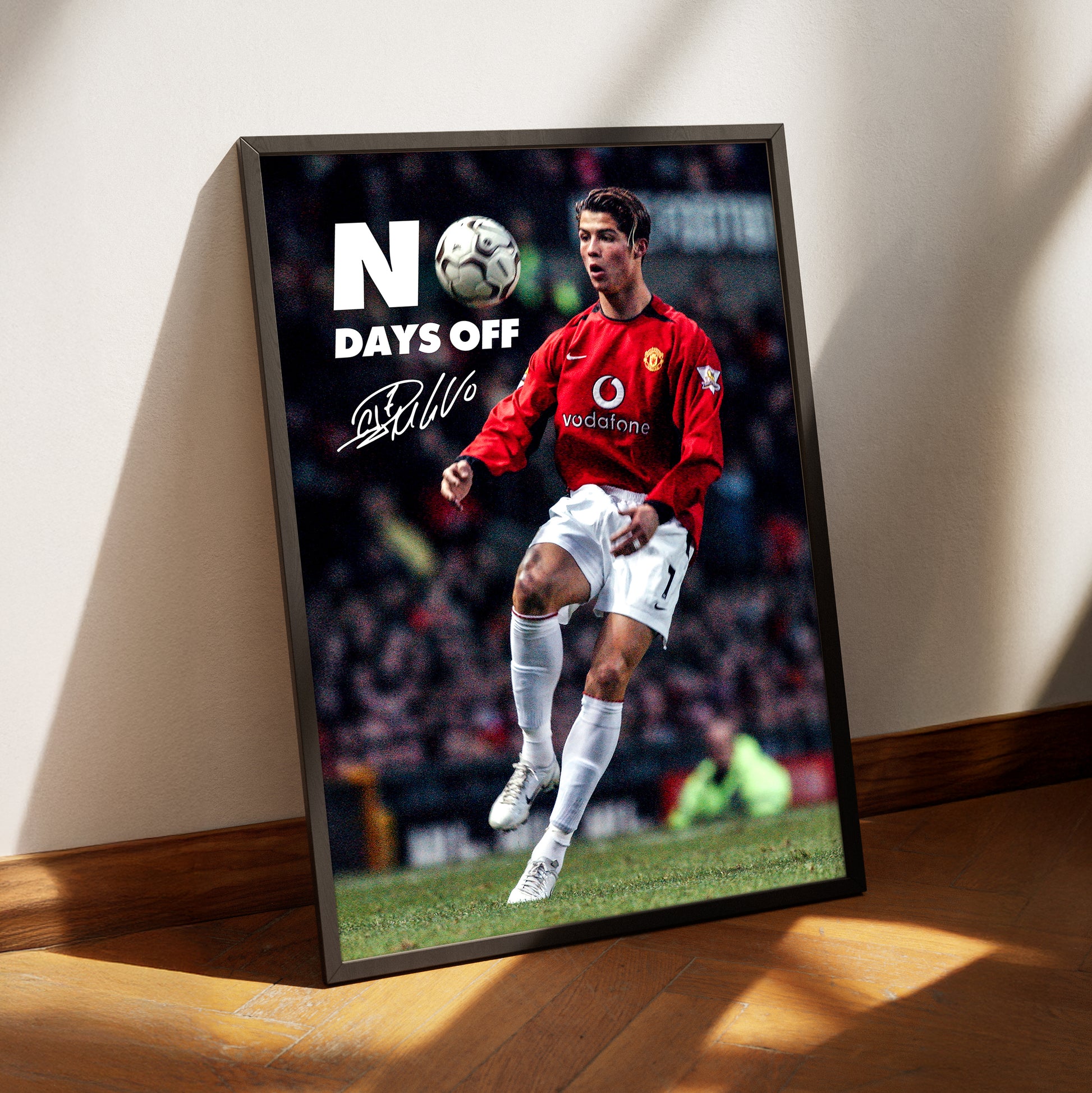 Cristiano Ronaldo 'No Days Off' Poster