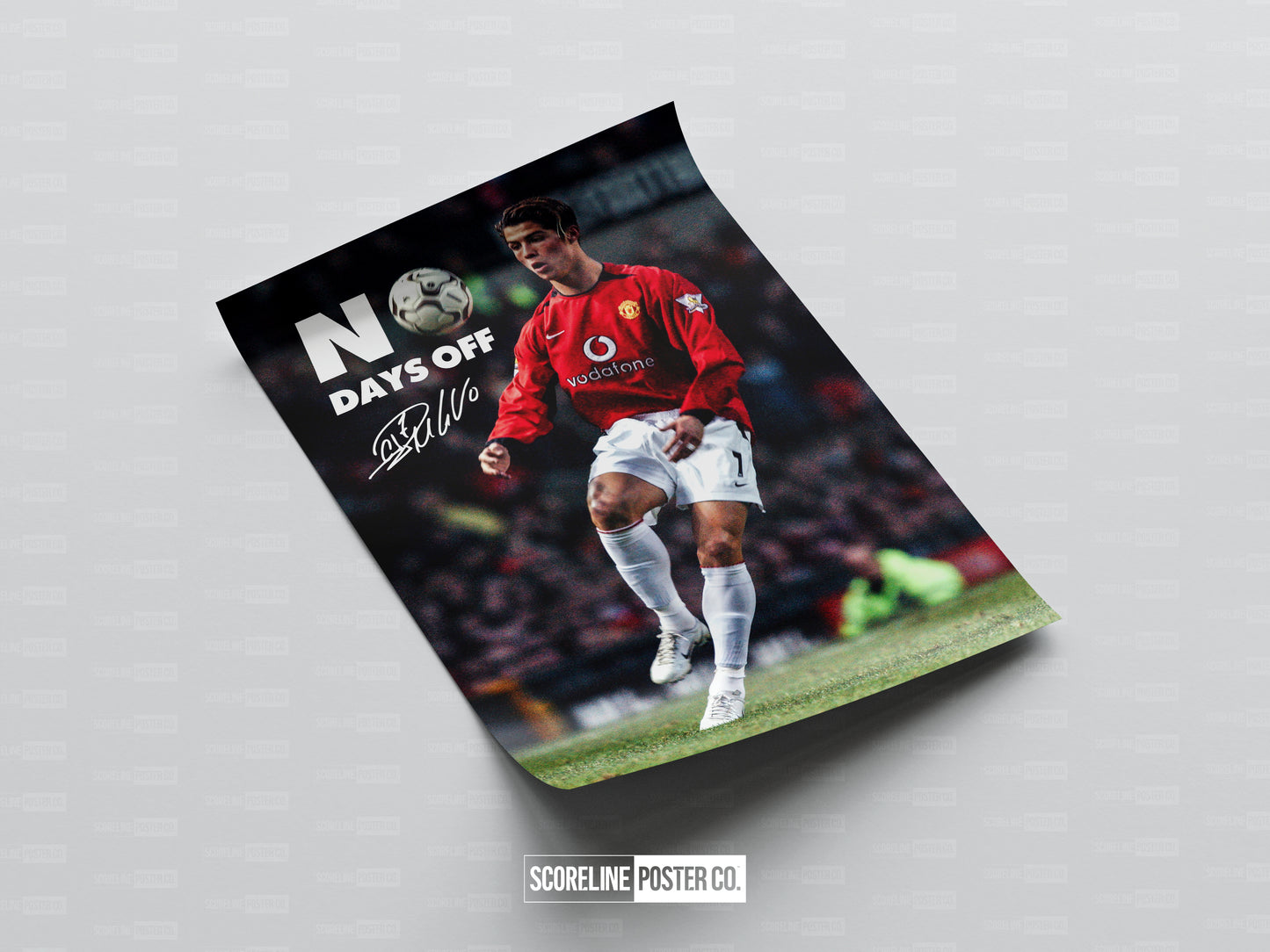 Cristiano Ronaldo 'No Days Off' Poster