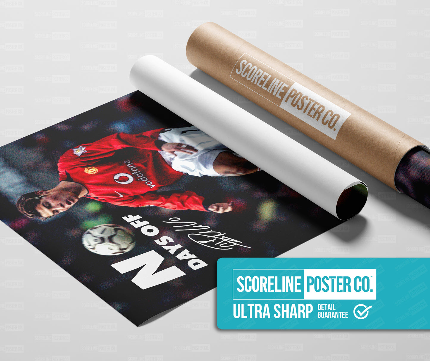 Cristiano Ronaldo 'No Days Off' Poster