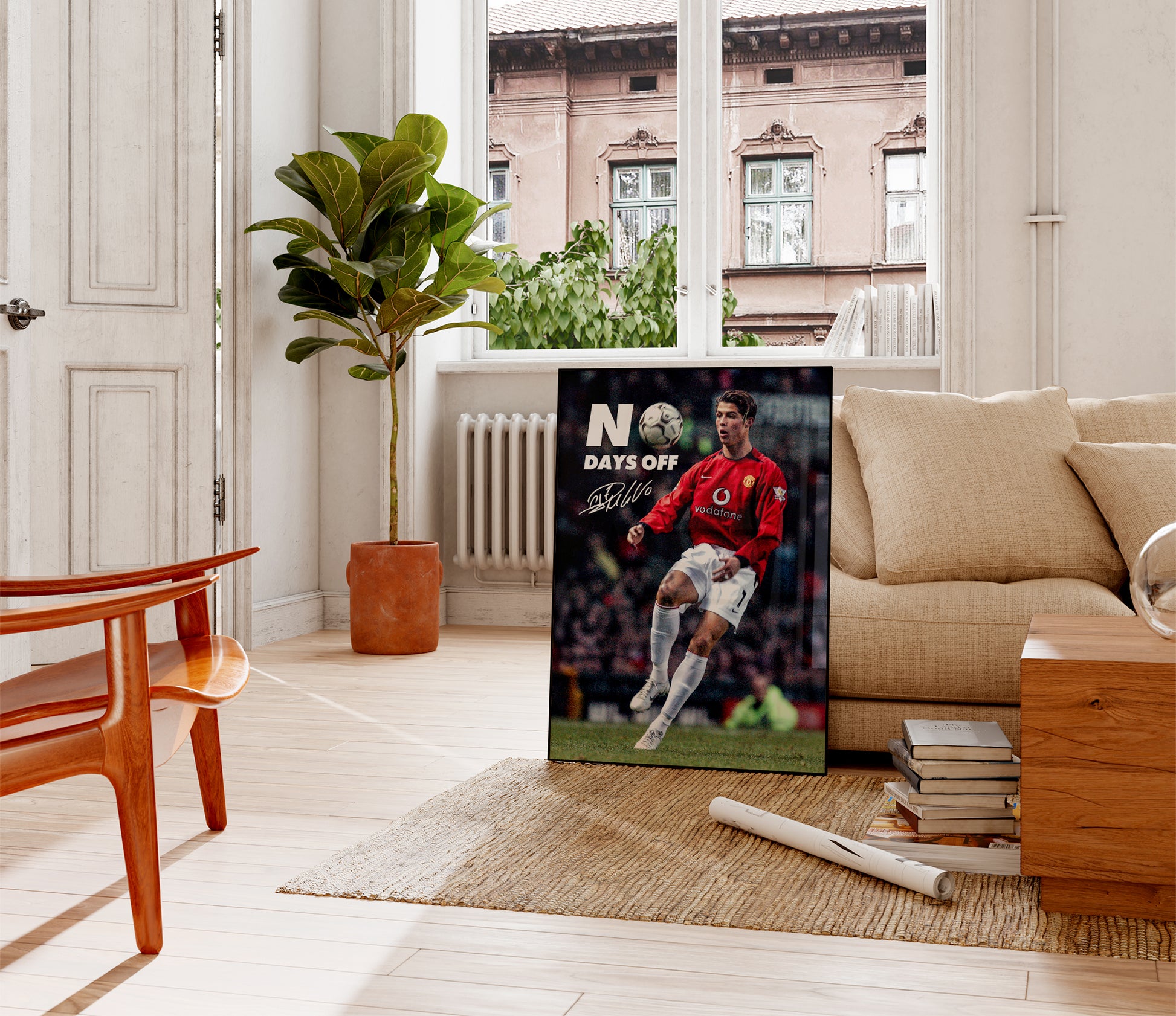Cristiano Ronaldo 'No Days Off' Poster