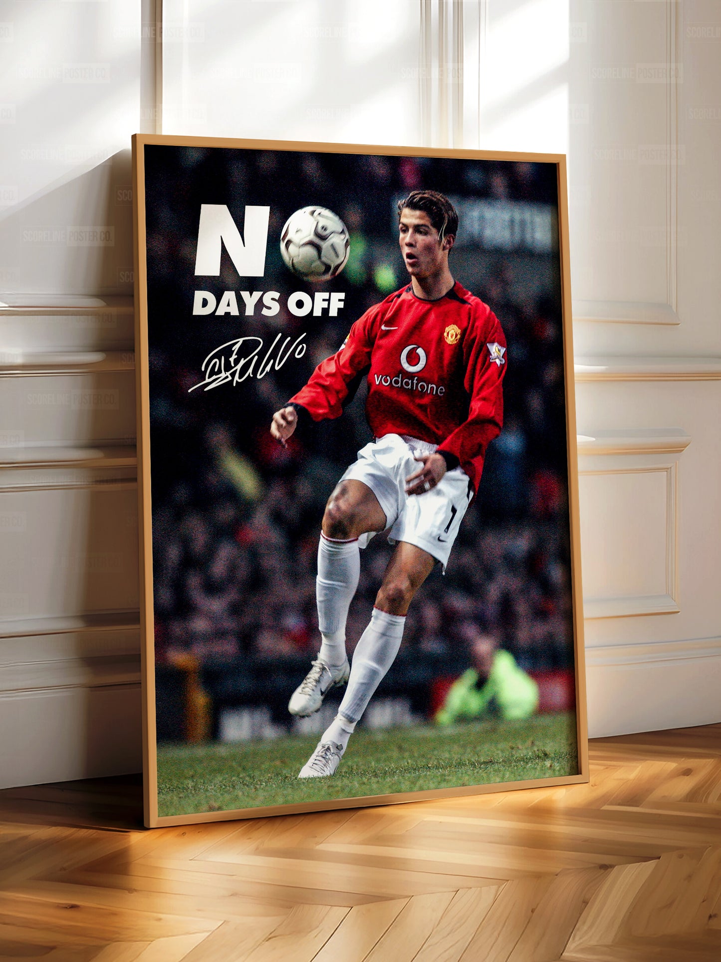 Cristiano Ronaldo 'No Days Off' Poster