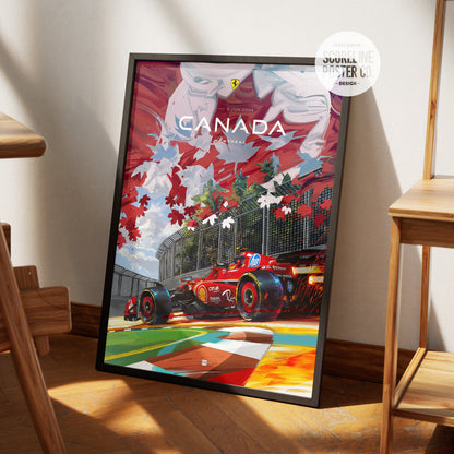 Canadian Grand Prix 2024 F1 Poster