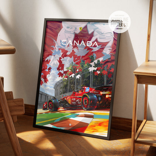 Canadian Grand Prix 2024 F1 Poster