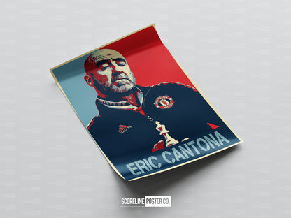Eric Cantona Poster