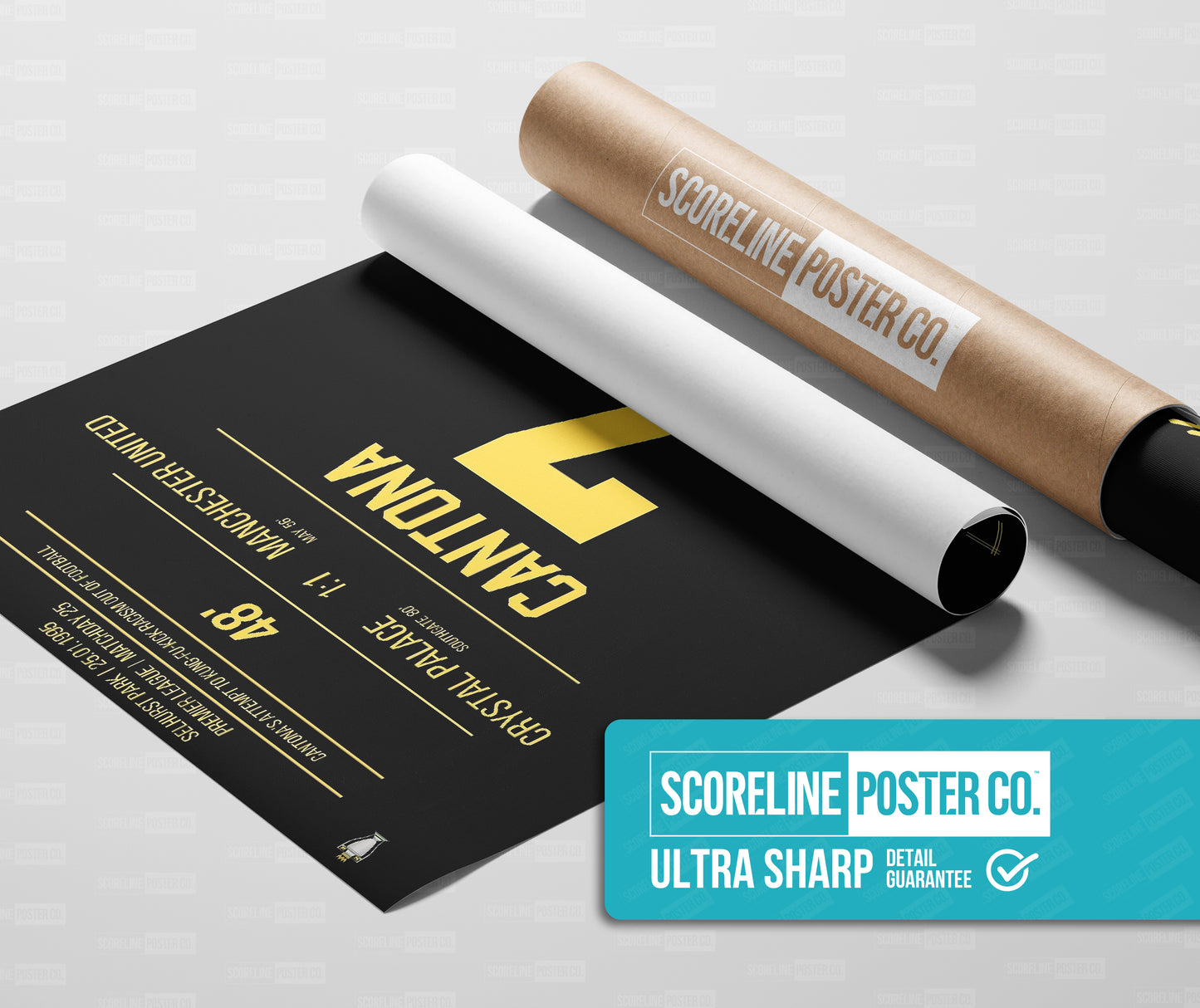 Eric Cantona Shirt Poster