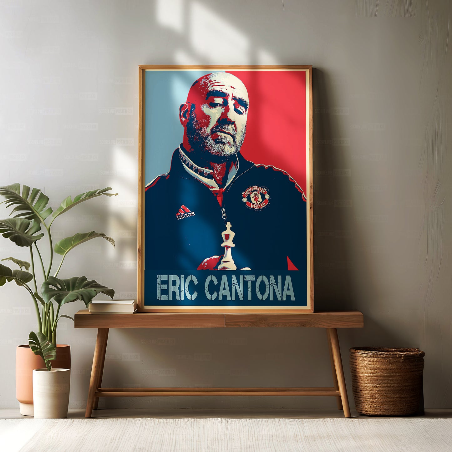 Eric Cantona Poster