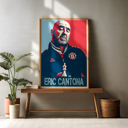 Eric Cantona Poster