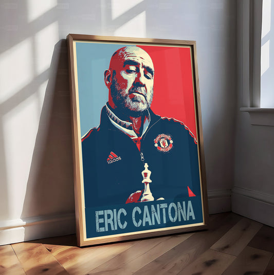 Eric Cantona Poster