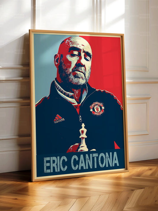 Eric Cantona Poster