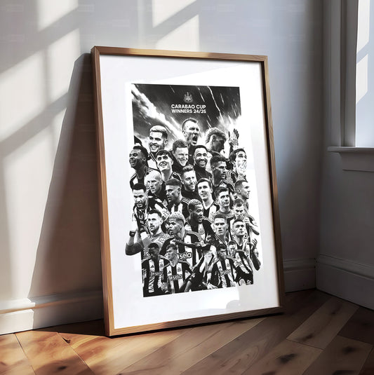 Newcastle United 'Carabao Cup' Poster