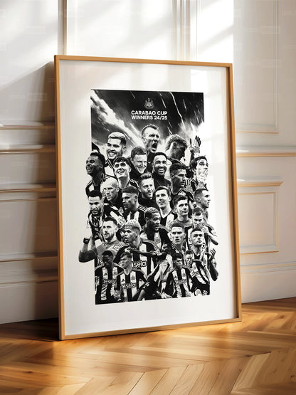 Newcastle United 'Carabao Cup' Poster