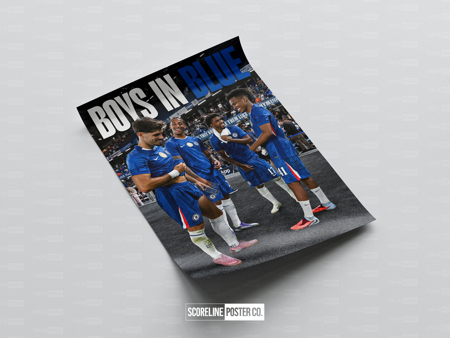 Chelsea 'Boys In Blue' Poster