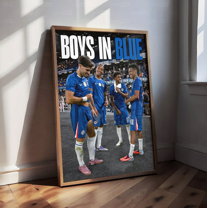 Chelsea 'Boys In Blue' Poster